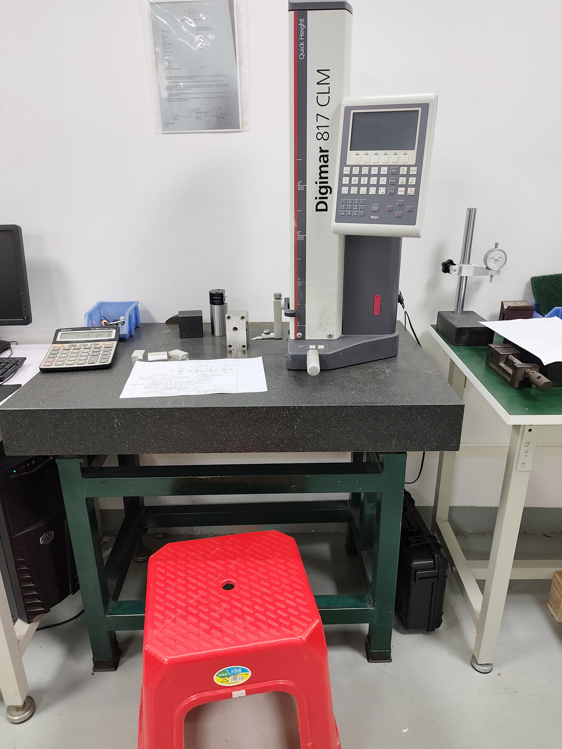 Main Measuring Instruments