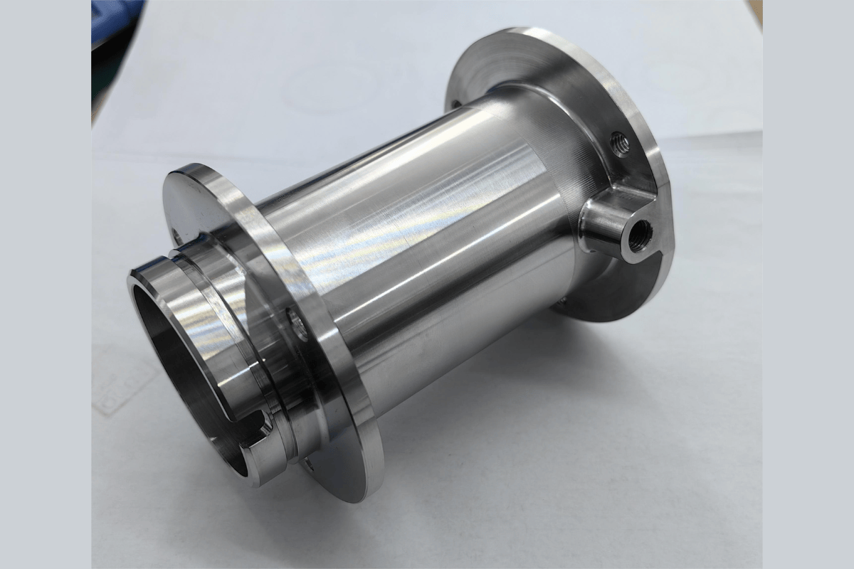  Turn-Mill Complex Parts/Double-flange hollow shaft
